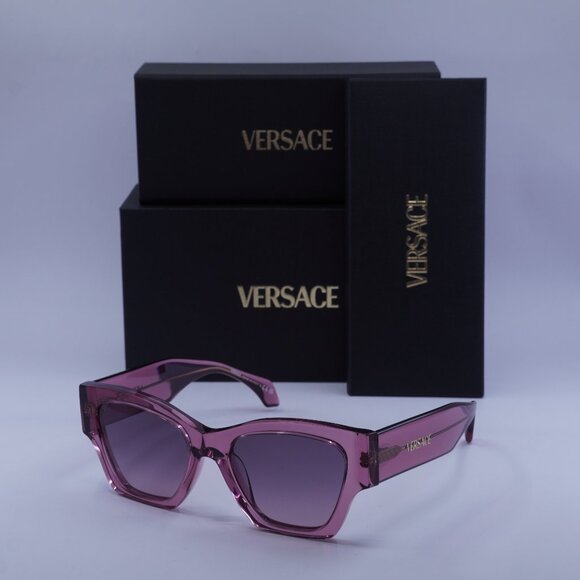 Versace VE4492U 551646 Square Sunglasses – Pink/Pink Gradient Grey main image 6